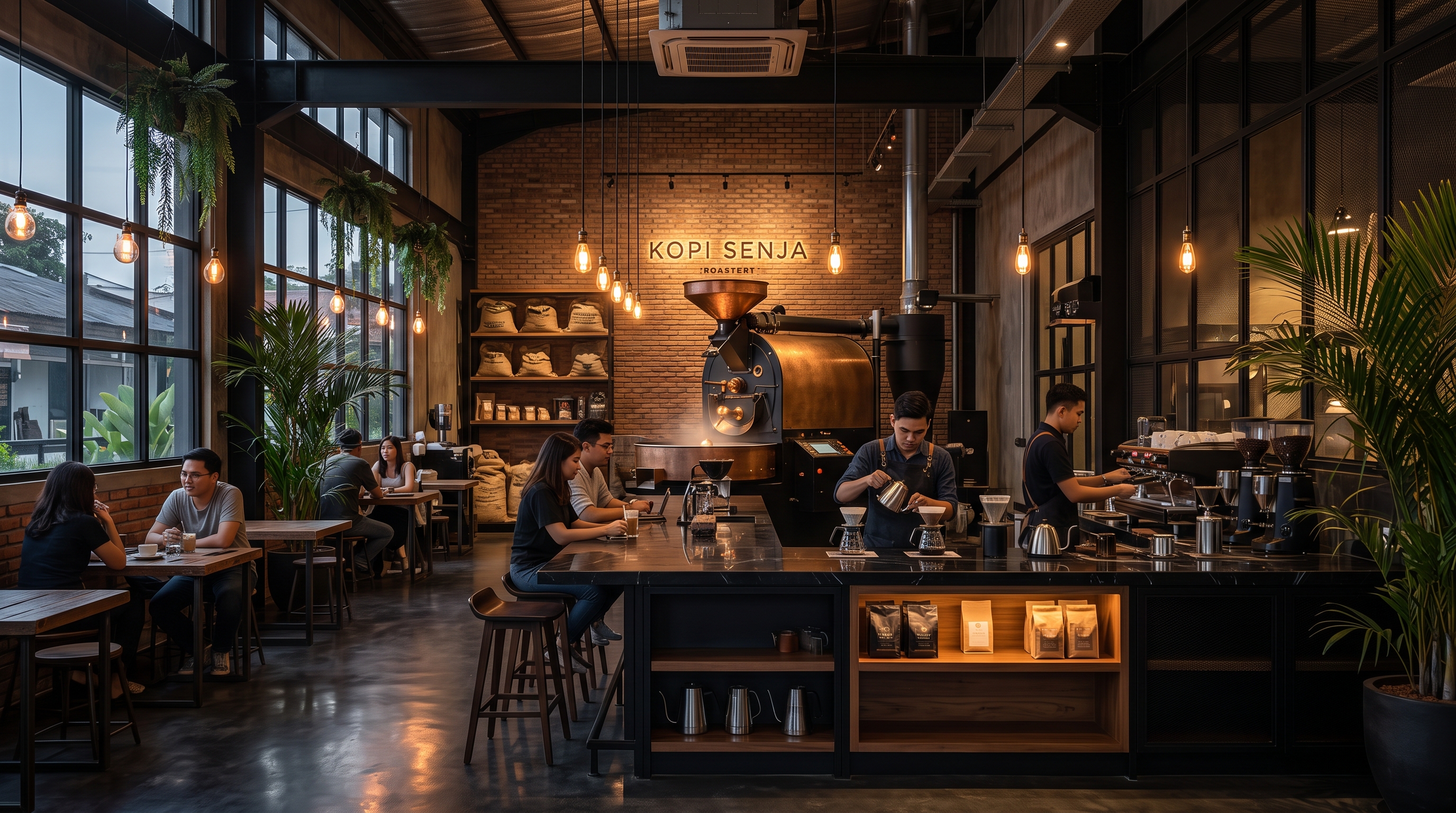 Roastery Atmosphere